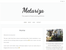 Tablet Screenshot of metariza.com